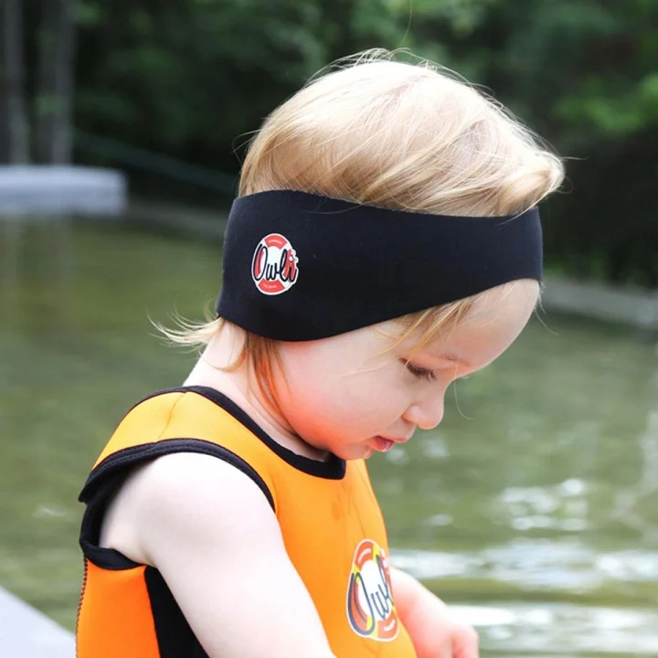 Swimwarm Kulak Koruyucu Bebek Siyah