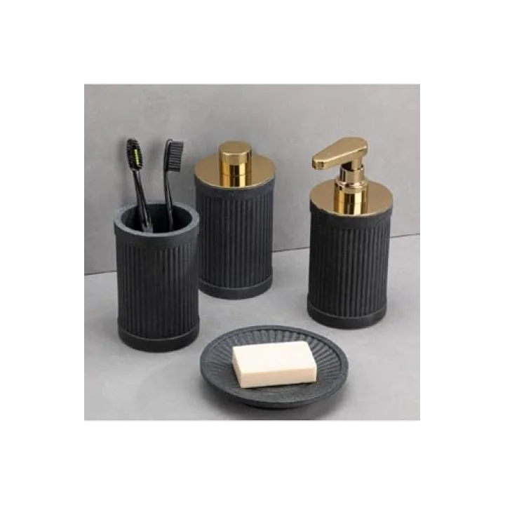 System Pamukluk Siyah/Gold Renk 149X80X80 Mm