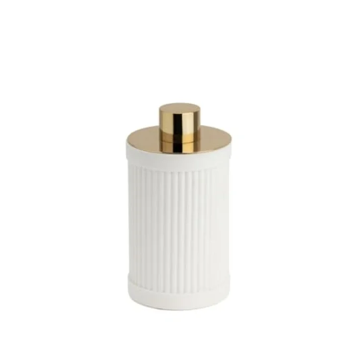 System Reçine Tezgah Üstü Pamukluk Beyaz-Gold 149X80X80 Mm