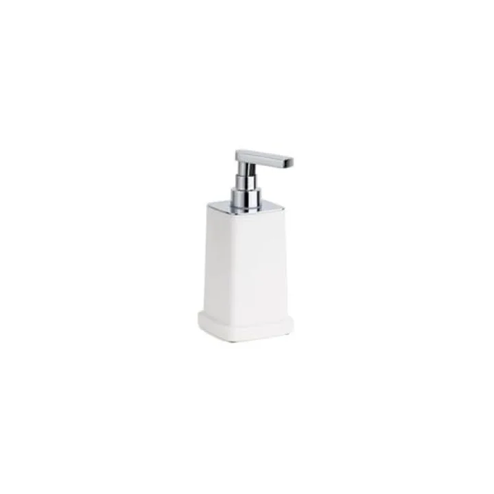 System Sıvı Sabunluk Beyaz/Krom Renk 195X95X87 Mm