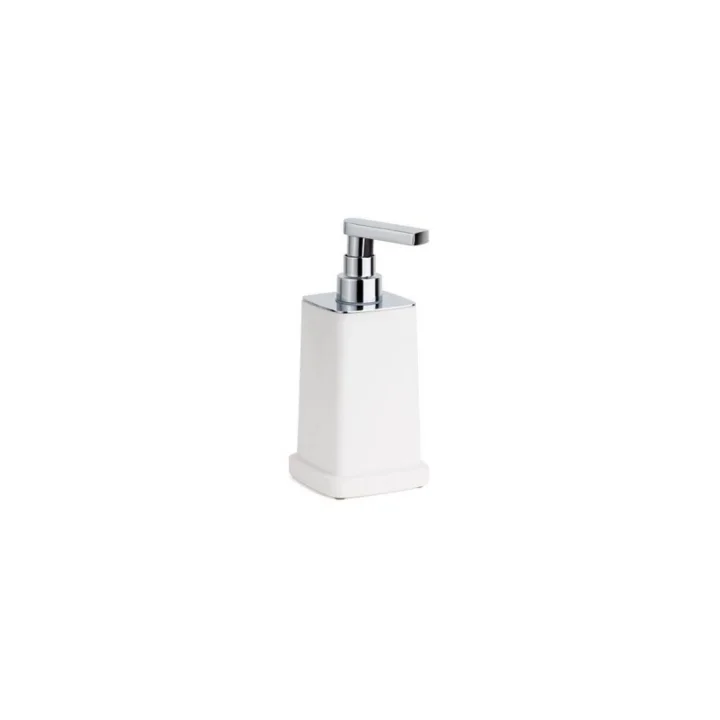 System Sıvı Sabunluk Beyaz/Krom Renk 195X95X87 Mm
