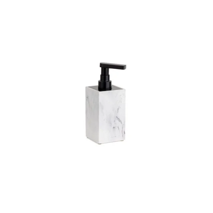 System Sıvı Sabunluk Mermer Desenli/Siyah Renk 190X73X88 Mm