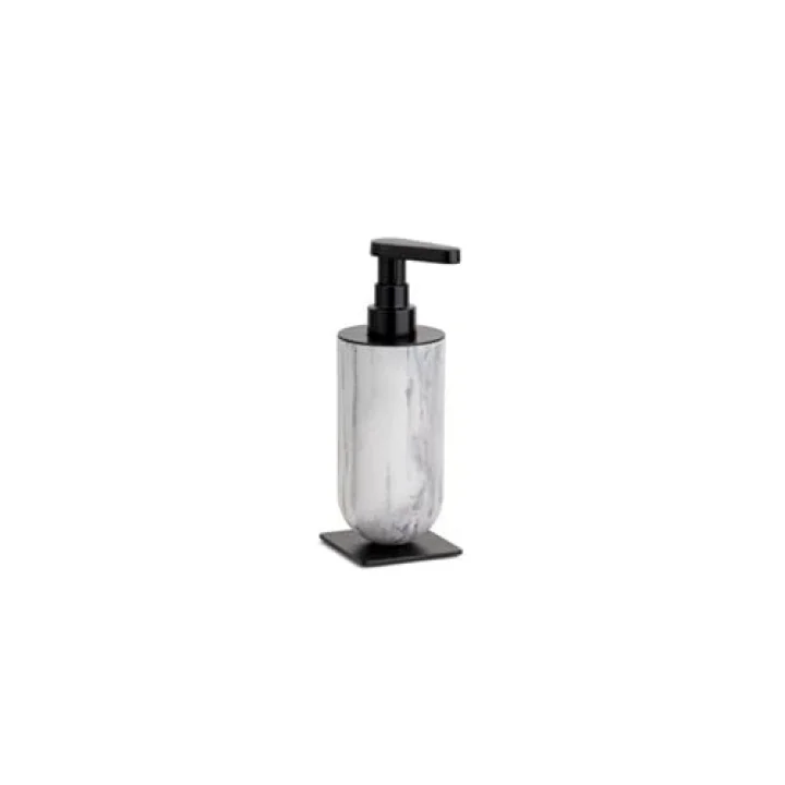 System Sıvı Sabunluk Mermer Desenli/Siyah Renk 208X87X72 Mm