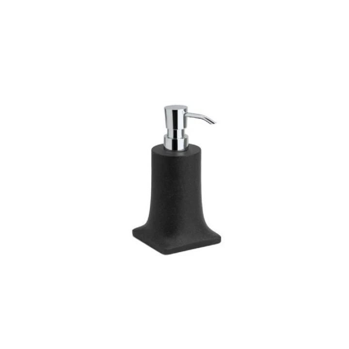System Sıvı Sabunluk Siyah/Krom Renk 193X61X83 Mm