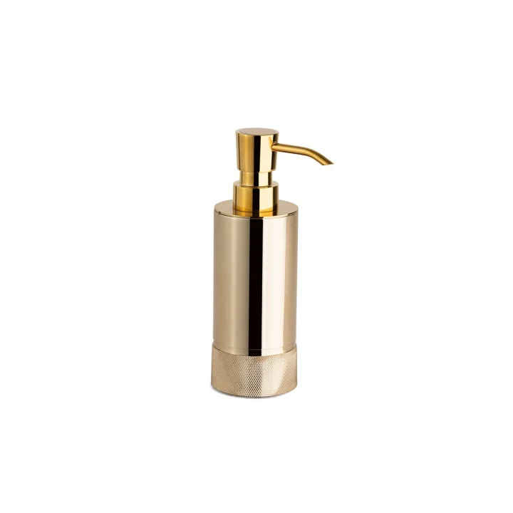 System Tezgah Üstü Sıvı Sabunluk 250 Ml Gold Renk 190X60X93 Mm Gold Tek Ebat Ba2006 006 Gl