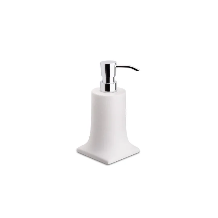 System Tezgah Üstü Sıvı Sabunluk Beyaz-Krom Renk 181X91X109 Mm