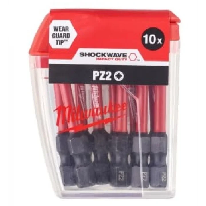 T4932430866 Bits Uç Pz2 50Mm 10Lu Pkt Shockwave