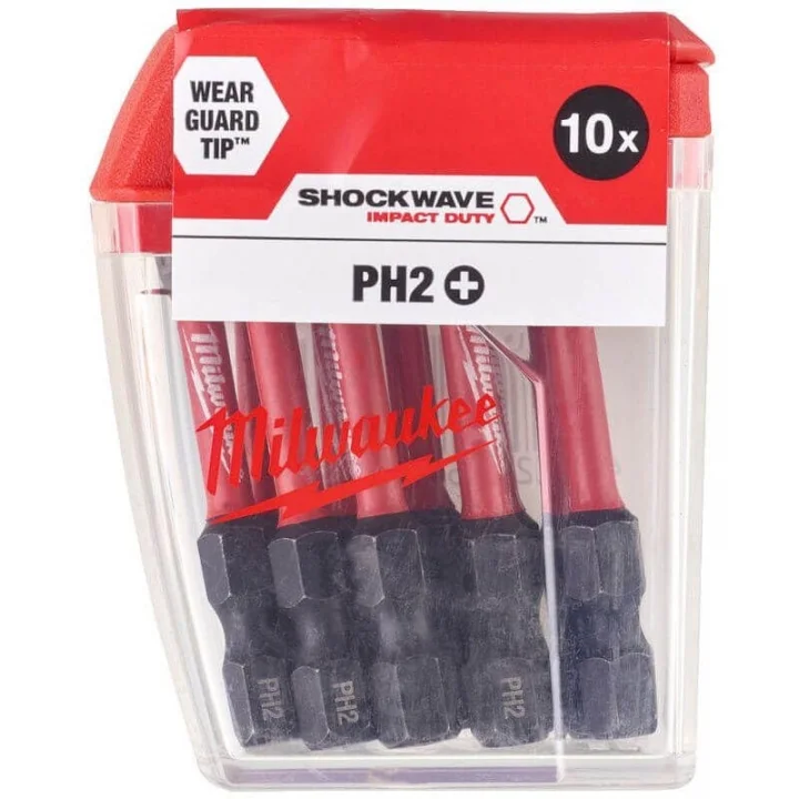 T4932430866 Bits Uç Pz2 50Mm 10Lu Pkt Shockwave
