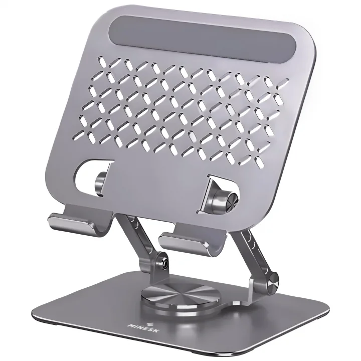 Tablet Standı 360 Derece Dönebilen Katlanabilir Ergonomik Tablet Tutucu