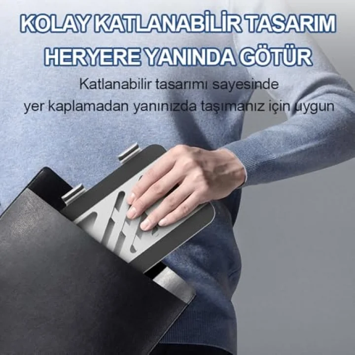 Tablet Standı 360° Dönebilen Tablet Tutucu Katlanabilir Alüminyum Tablet ve Telefon Standı