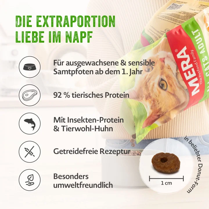 Tahılsız Larvalı Yetişkin Kedi Maması 2 Kilogram