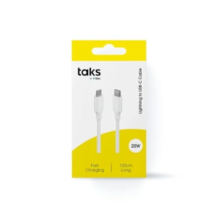 taks USB-C - Lightning 120cm Hızlı Şarj/Data Kablosu 5DK40