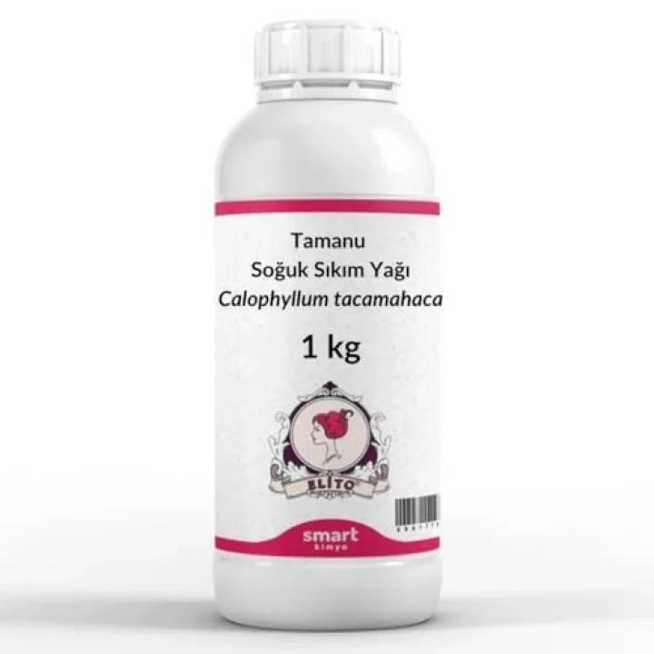 Tamanu Soğuk Sıkım Yağı Calophyllum Inophyllum 1 Litre