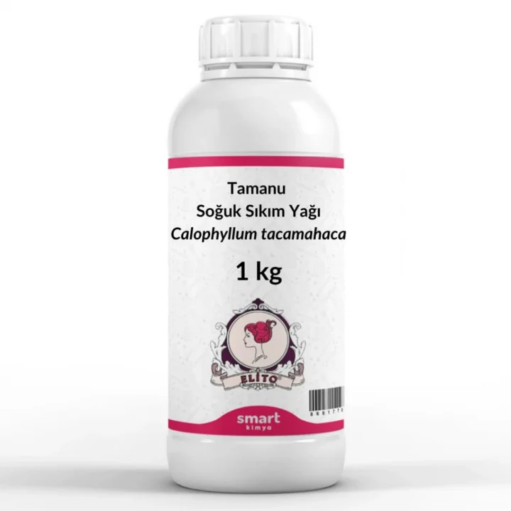 Tamanu Soğuk Sıkım Yağı Calophyllum Inophyllum 1 Litre