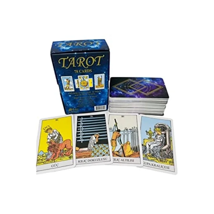 Tarot Kart Seti 78 Kartlı sadece Kart