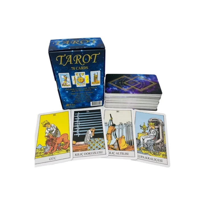 Tarot Kart Seti 78 Kartlı sadece Kart