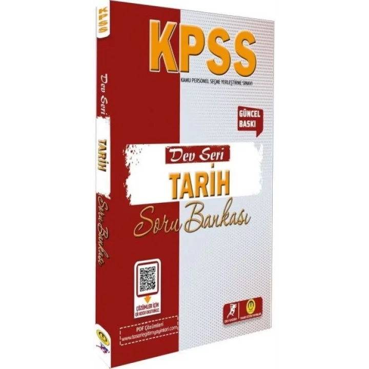 Tasarı Yayınları KPSS Dev Seri Tarih Soru Bankası