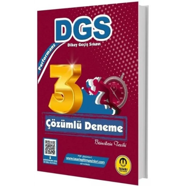 Tasarı Yayınları DGS Performans Çözümlü 3 Deneme