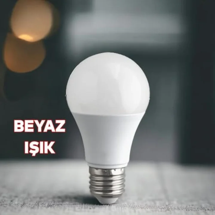 Tasarruflu Ampul 12 W Led Lamba Beyaz E27 Duy 1150 Lümen Uzun Ömürlü 220 Volt Elektrik 1 Adet