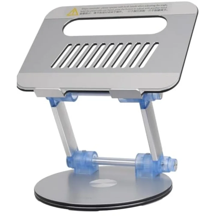 Taşınabilir Katlanabilir Folding Alüminyum Dizüstü Bilgisayar Notebook Stand Alüminyum Ayarlanabilir Açı Ve Katlanabilir Portatif Rahat Kullanım 11 inç 17 İnç Laptop Stant | S4