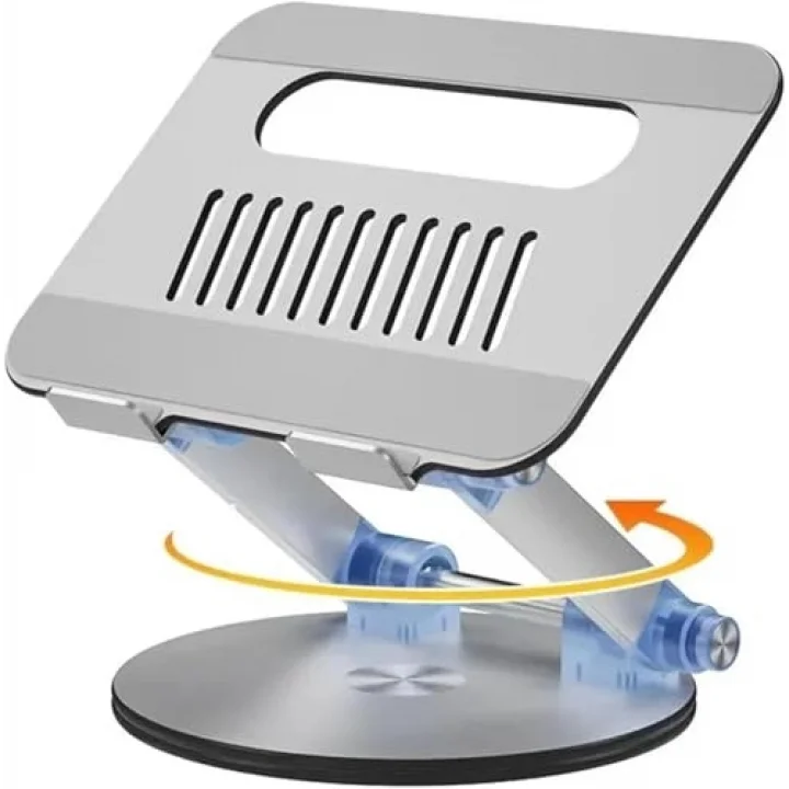 Taşınabilir Katlanabilir Folding Alüminyum Dizüstü Bilgisayar Notebook Stand Alüminyum Ayarlanabilir Açı Ve Katlanabilir Portatif Rahat Kullanım 11 inç 17 İnç Laptop Stant | S4