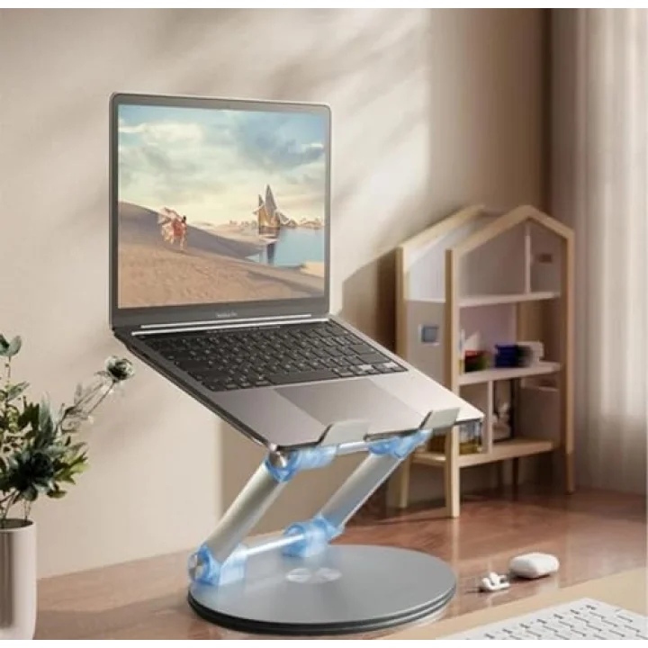 Taşınabilir Katlanabilir Folding Alüminyum Dizüstü Bilgisayar Notebook Stand Alüminyum Ayarlanabilir Açı Ve Katlanabilir Portatif Rahat Kullanım 11 inç 17 İnç Laptop Stant | S4