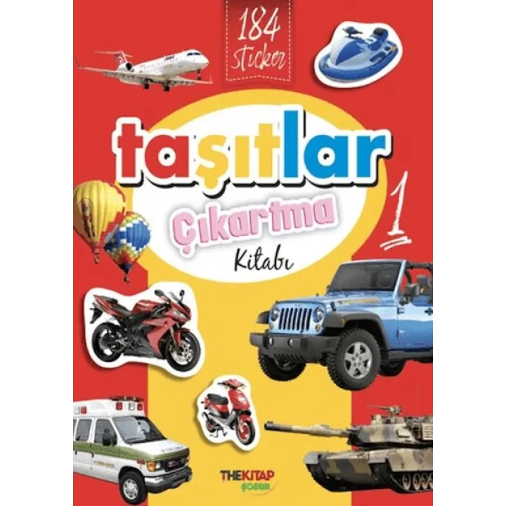 Taşıtlar Çıkartma Kitabı - 1
