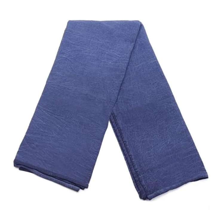 Taşlanmış Indigo Denim Pamuk Masa Örtüsü