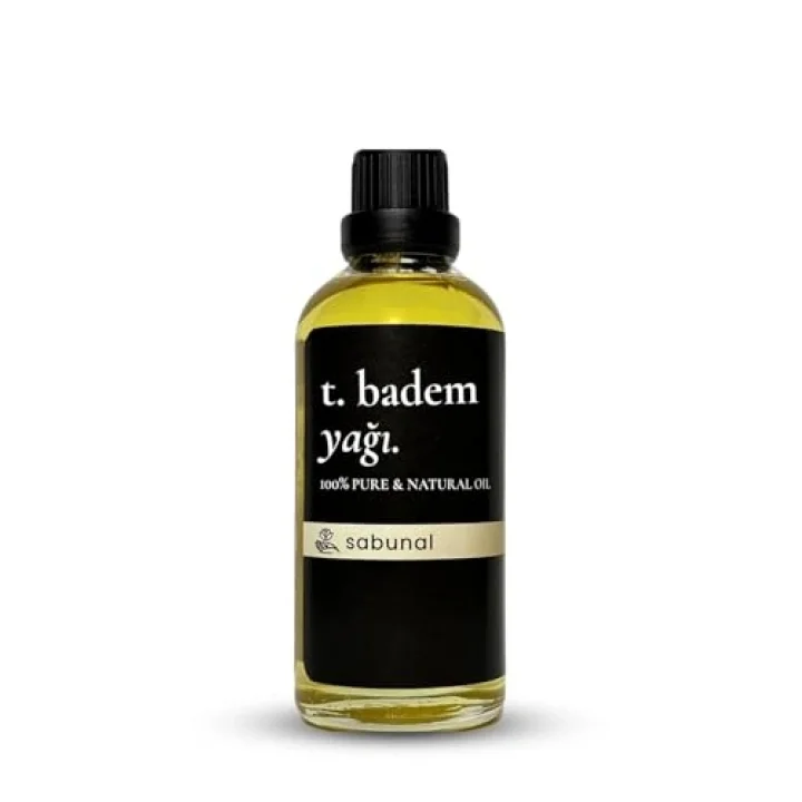 Tatlı Badem Yağı 100 ml - Cilt ve Saç Uyumlu Nemlendirici Yağ