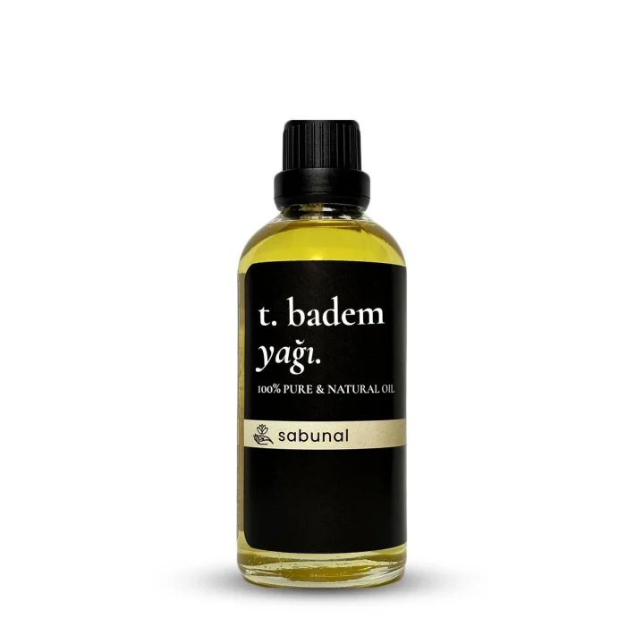 Tatlı Badem Yağı 100 ml - Cilt ve Saç Uyumlu Nemlendirici Yağ