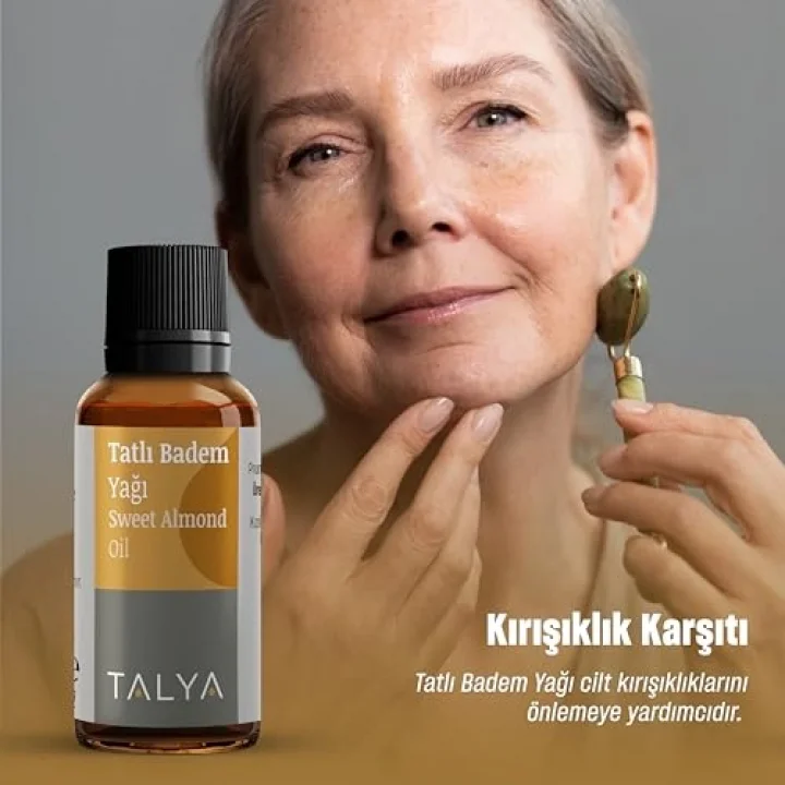 Tatlı Badem Yağı 50 ml soğuk Sıkım