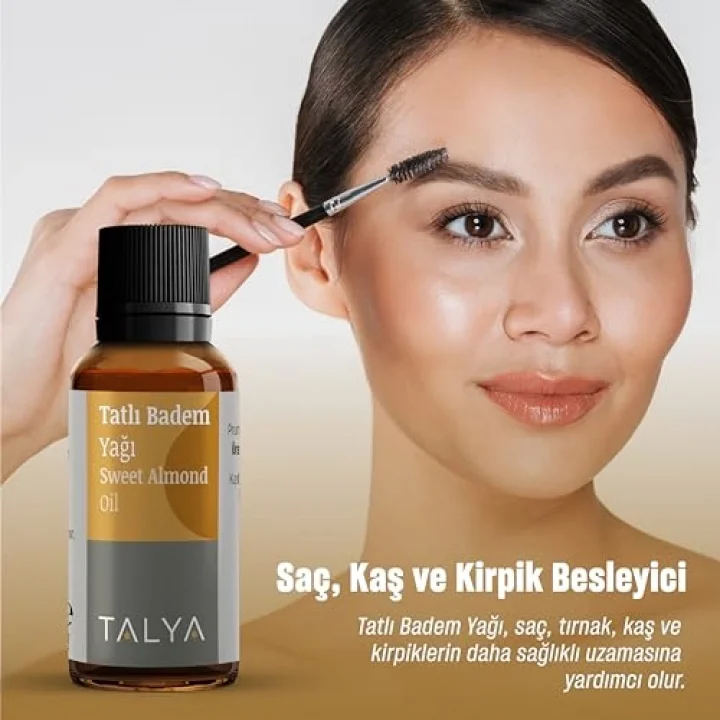 Tatlı Badem Yağı 50 ml soğuk Sıkım