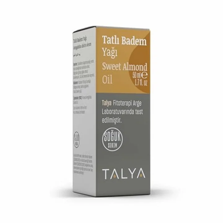 Tatlı Badem Yağı 50 ml soğuk Sıkım
