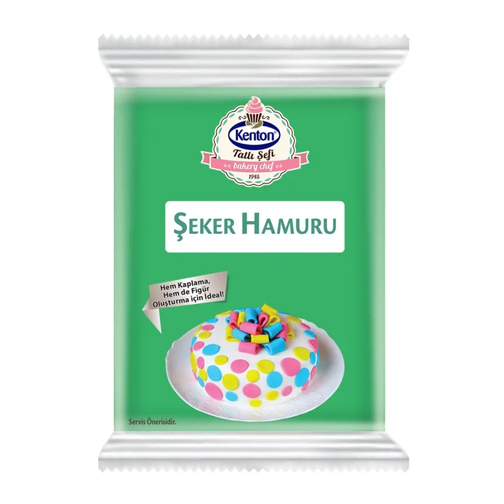Tatlı Şefi Yeşil Şeker Hamuru 200g