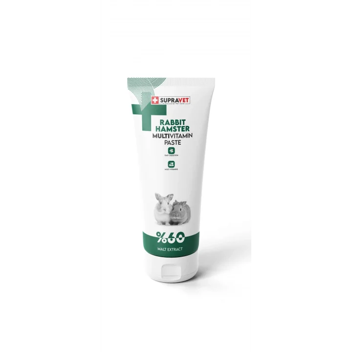 Tavşan, Hamster, Ginepig, Kemirgen Multivitamin Malt Paste 100gr