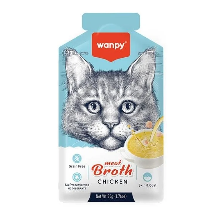 Tavuklu Tahılsız Kedi Çorbası 50gr x 5 Adet