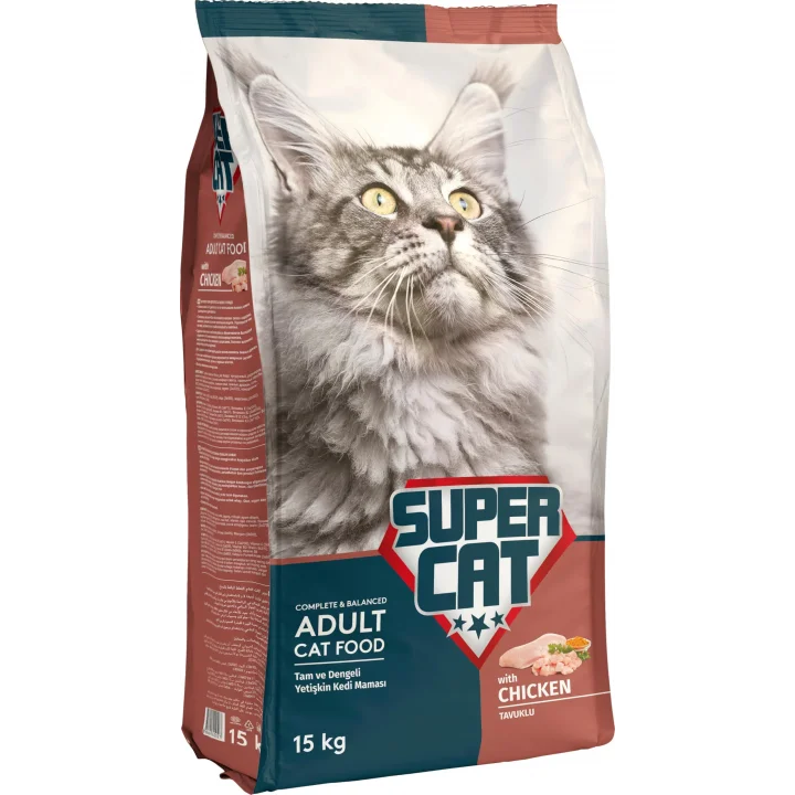 Tavuklu Yetişkin Kedi Maması 15 KG