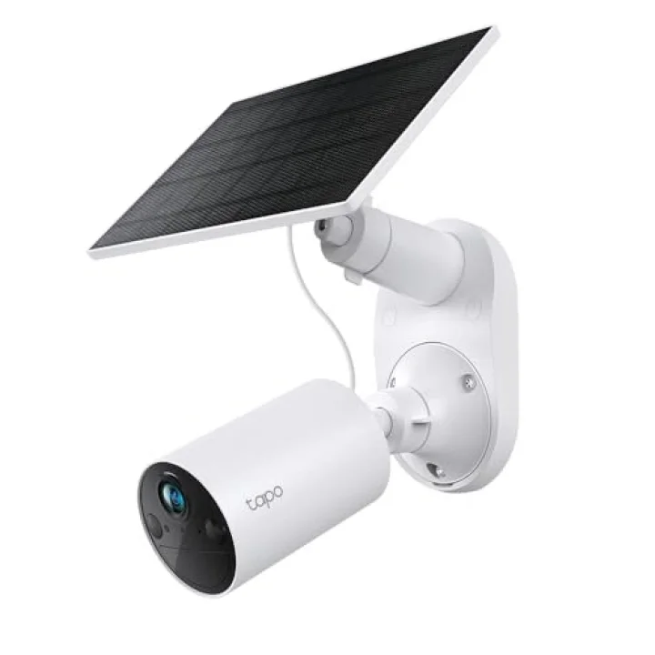 TC82 KIT, 2K 3MP, Renkli Gece Görüşü, Şarj Edilebilir, IP65 Sertifikalı, Yerel/Bulut Depolama, 110° Açılı, Güneş Paneli Dahil, Kablosuz Bataryalı Güvenlik Kamerası Kiti