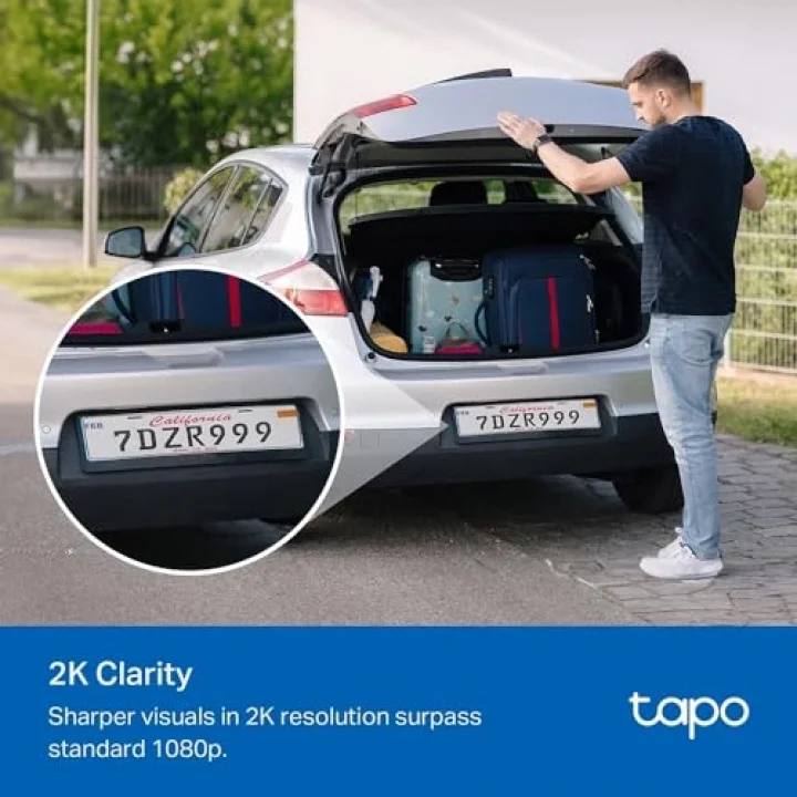TC82 KIT, 2K 3MP, Renkli Gece Görüşü, Şarj Edilebilir, IP65 Sertifikalı, Yerel/Bulut Depolama, 110° Açılı, Güneş Paneli Dahil, Kablosuz Bataryalı Güvenlik Kamerası Kiti