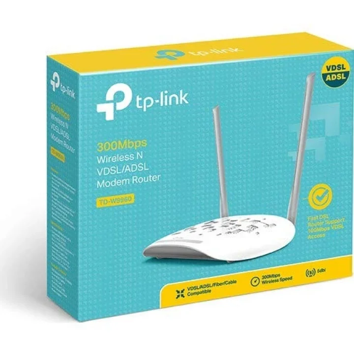 TD-W9960, 300Mbps Wireless N VDSL/ADSL Modem Router