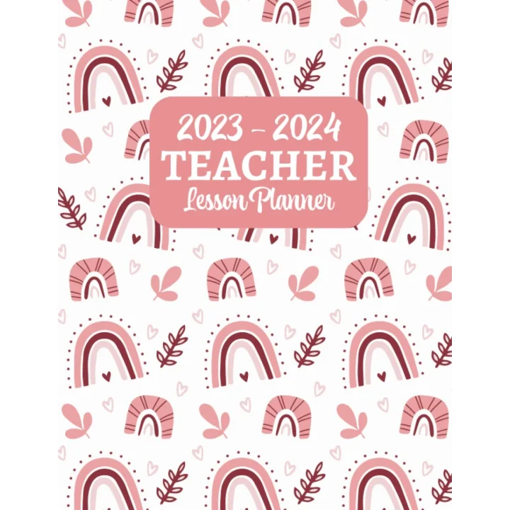 Teacher Lesson Planner 2023-2024: Lesson Plan Grade and Record Books for Teachers August 2023-July 2024 | Academic Year Monthly and Weekly Class Organizer | Teacher Gifts For Women