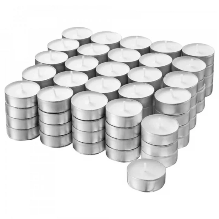 Tealight Mum 100 Adet Beyaz