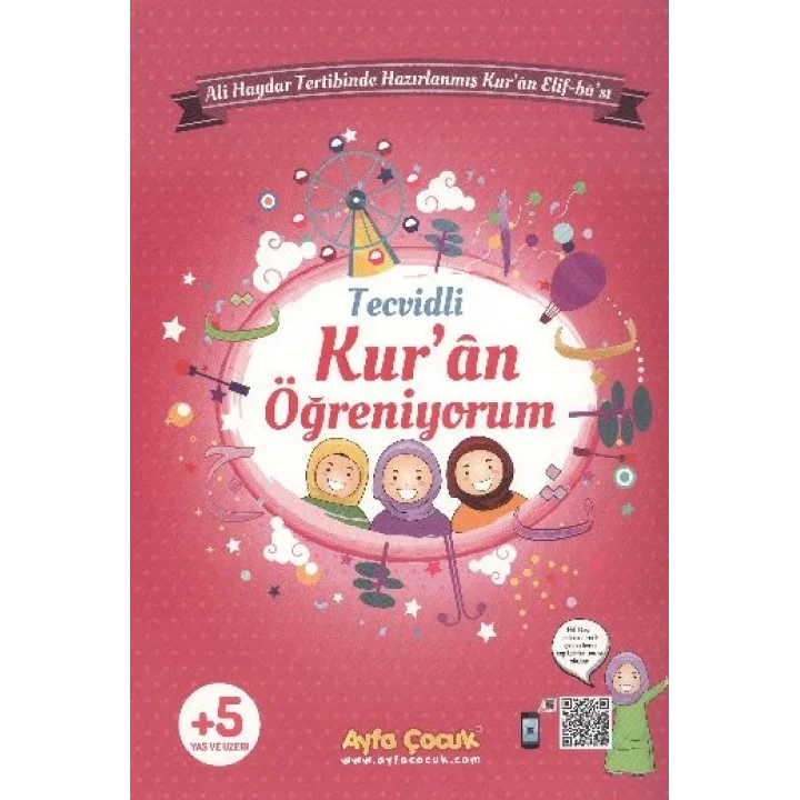 Tecvidli Kuran Öğreniyorum (Pembe) (Kod:Ayfa161P)