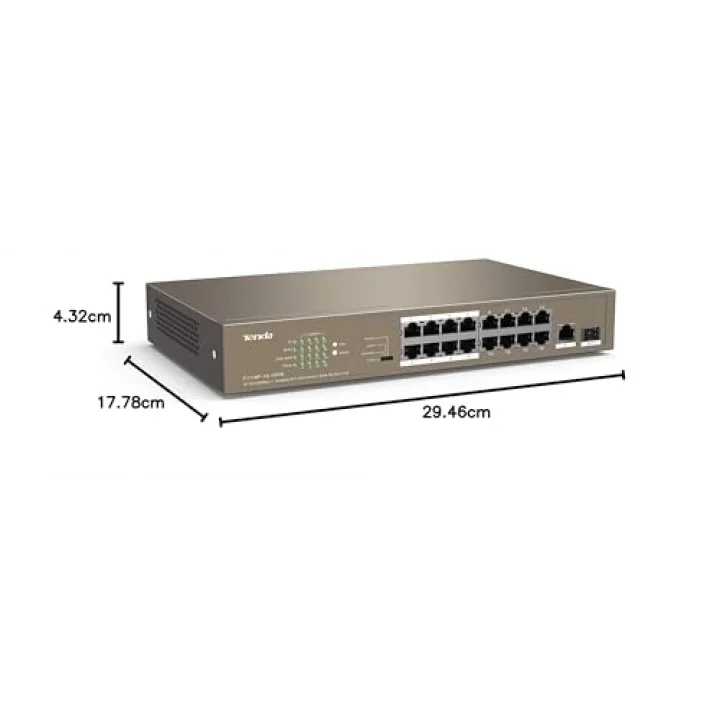 TEF1118P-16-150W 16 Port Switch