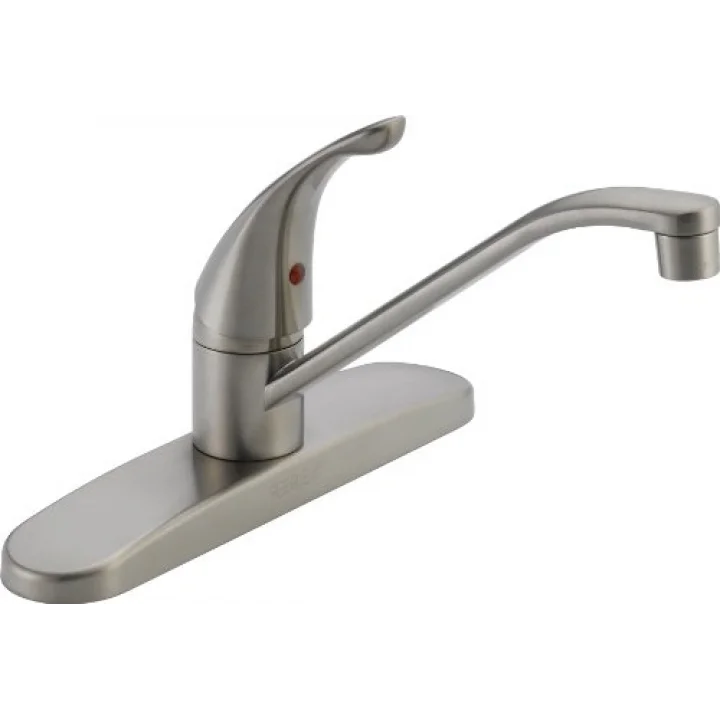 Tek Saplı Mutfak Lavabo Bataryası, Paslanmaz P110LF-SS