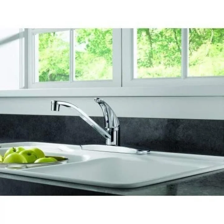 Tek Saplı Mutfak Lavabo Bataryası, Paslanmaz P110LF-SS