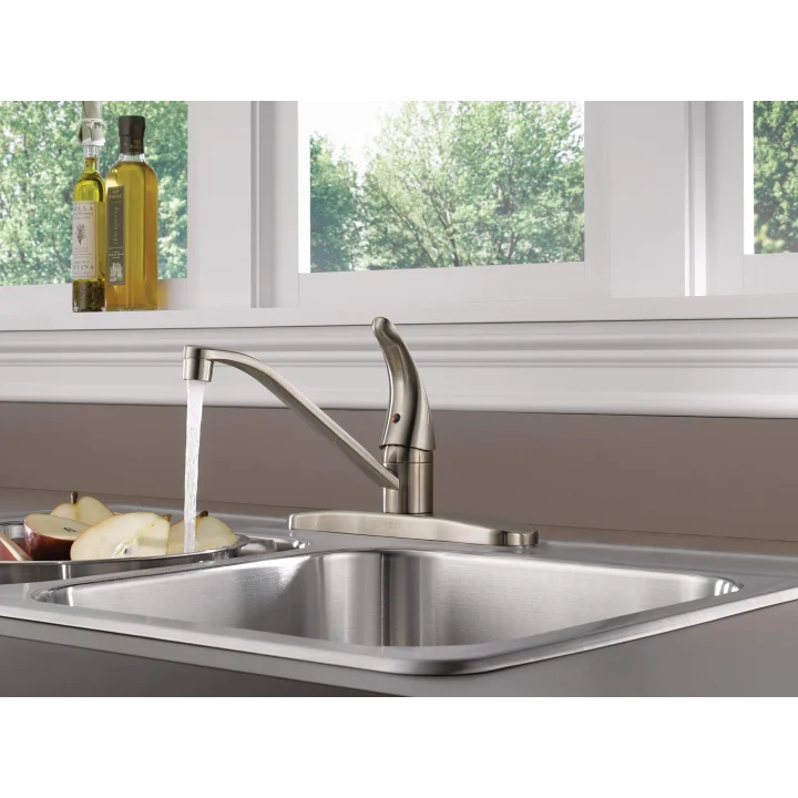 Tek Saplı Mutfak Lavabo Bataryası, Paslanmaz P110LF-SS