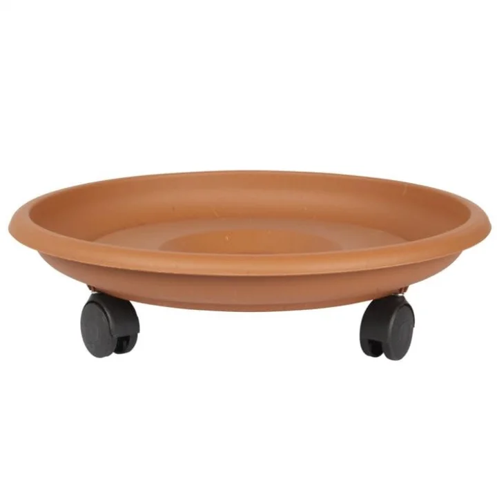 Tekerlekli Saksı Altığı 37 CM KAHVE 721053