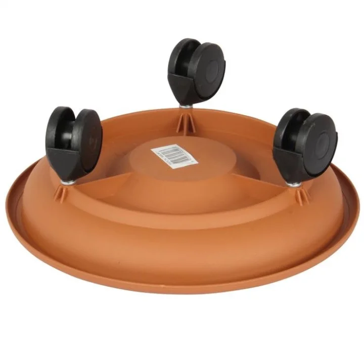 Tekerlekli Saksı Altığı 37 CM KAHVE 721053