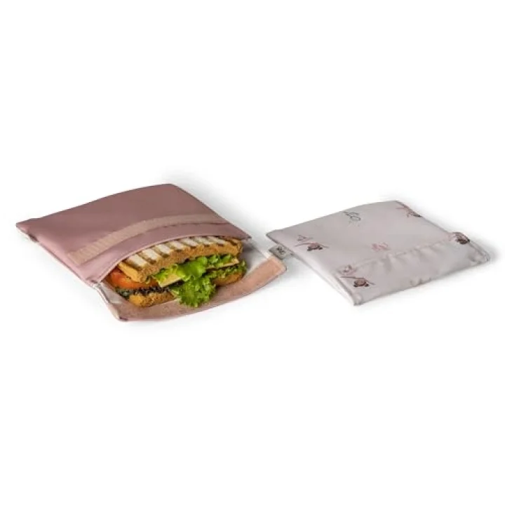 Tekrar Kullanılabilir Sandviç Çantası 2li Set - Ballerina 1060186